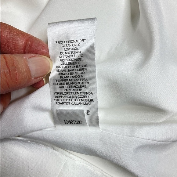 Tibi Shirred Sleeve with Removable Belt Dress Size 6 - Picture 11 of 15